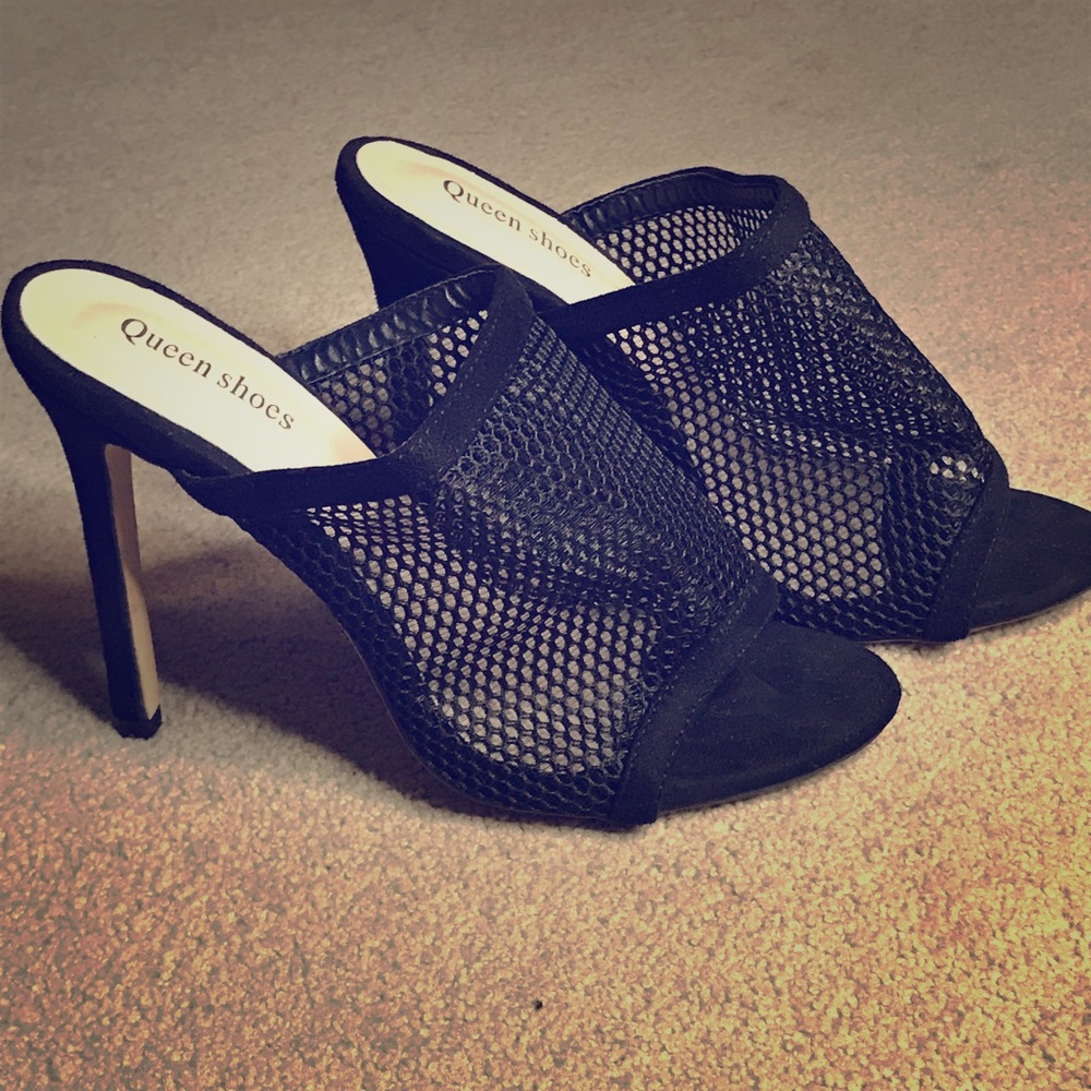 Sexy! Black...fishnet...4” heel...HOT!